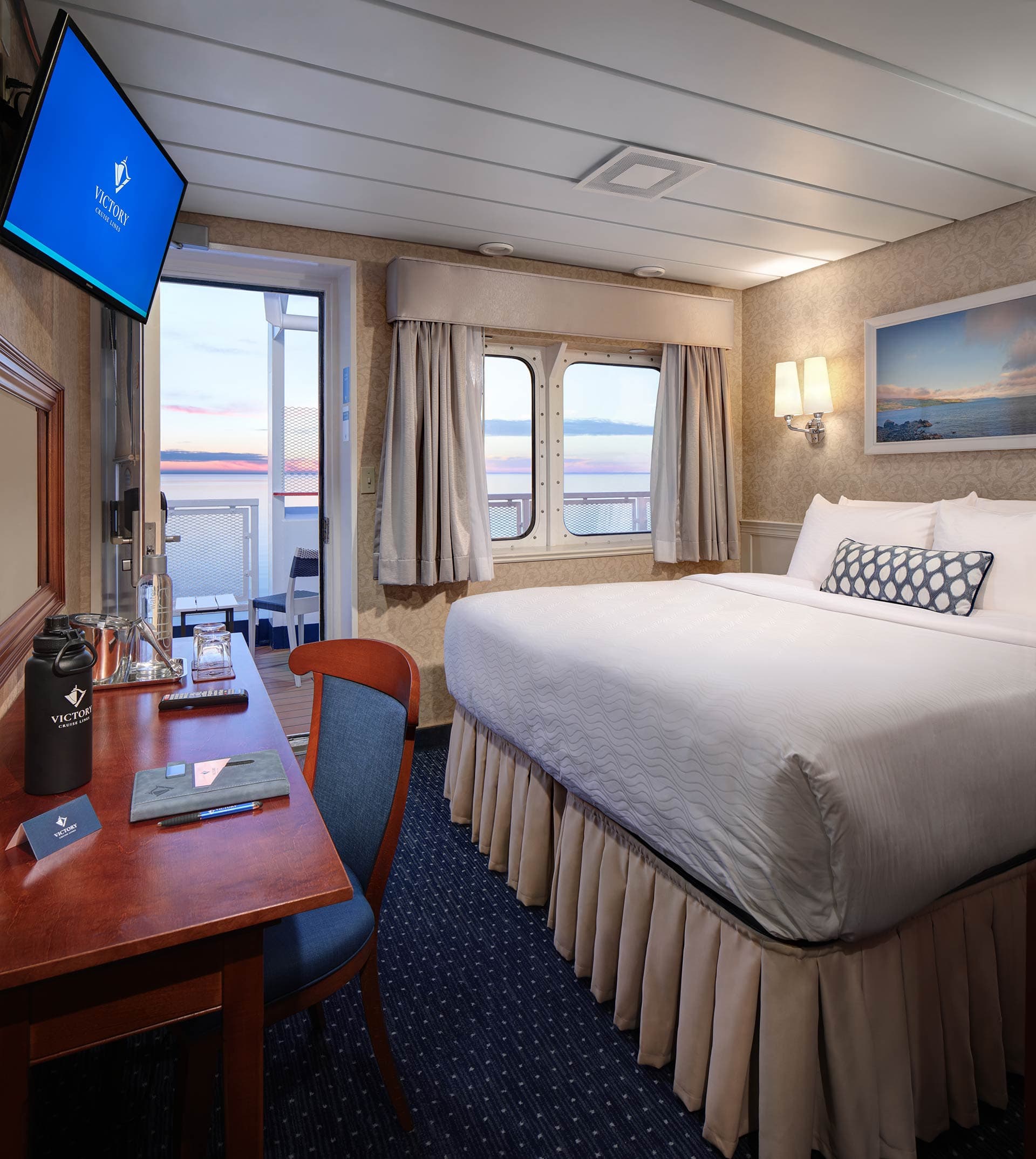 Deluxe Outside Stateroom with Veranda
