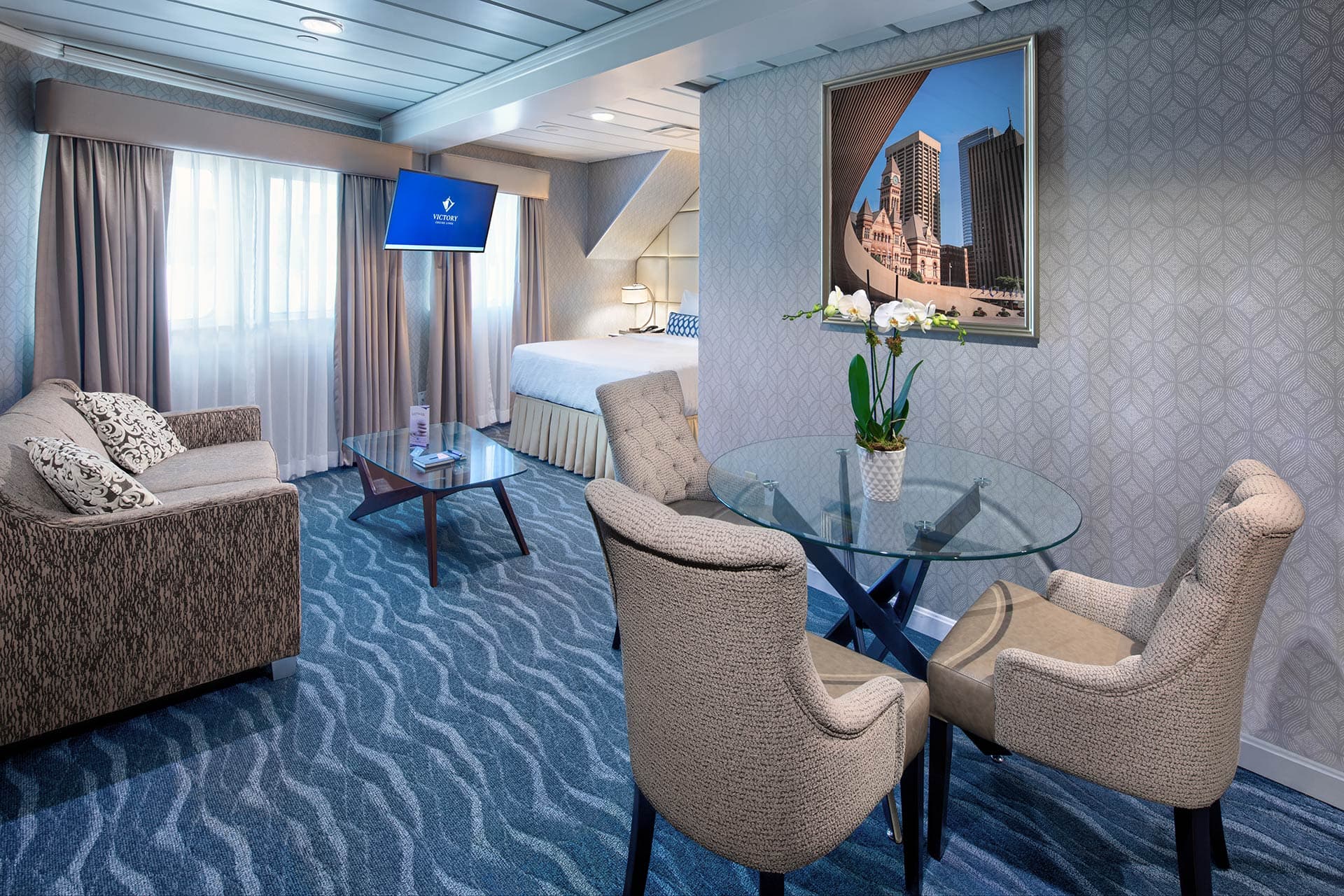Owner’s Suite with Semi-Private Veranda