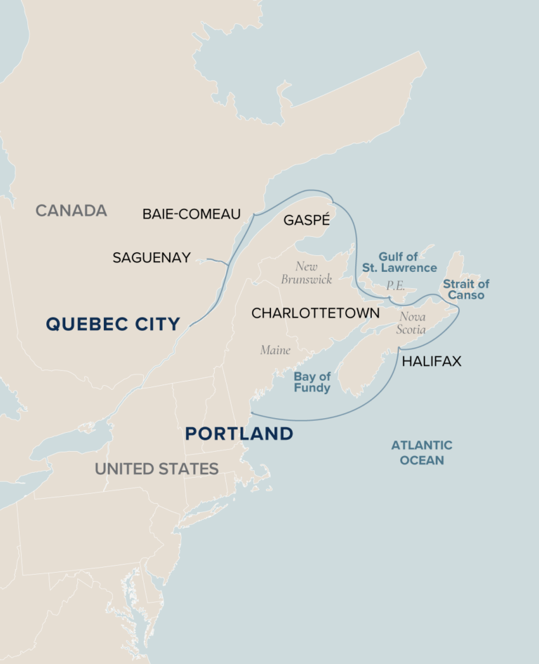 2026 Portland to Québec City | Victory Cruise Lines